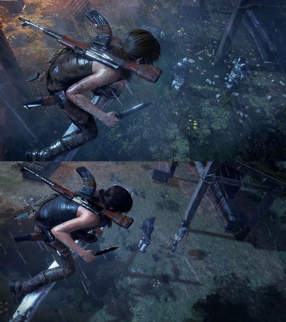 Rise of the Tomb Raider Vergleichsbilder