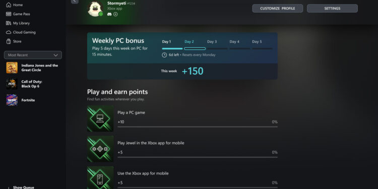 Xbox – Neues Jahr, neue Belohnungen