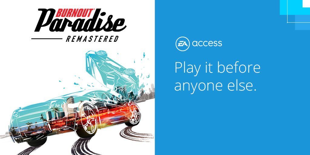 Burnout Paradise Remastered EA Access