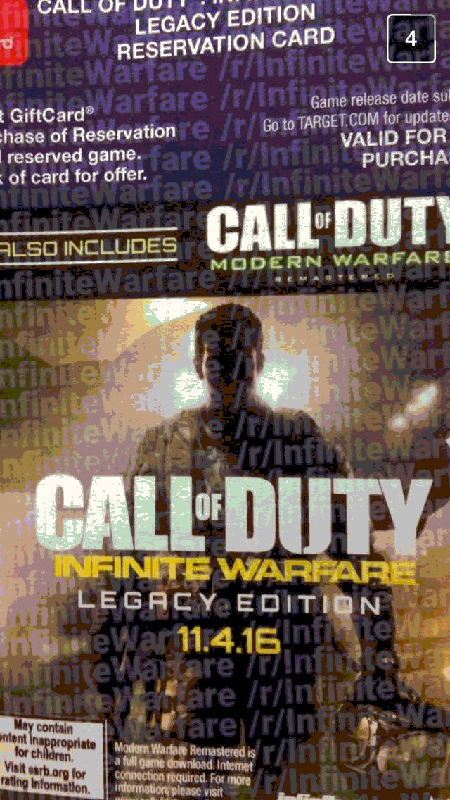 CoD Infinite Warfare Cover