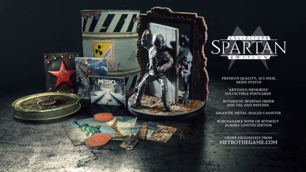 Metro Exodus Spartan Collector´s Edition