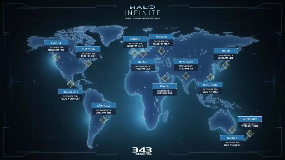 Halo Infinite Zeitkarte