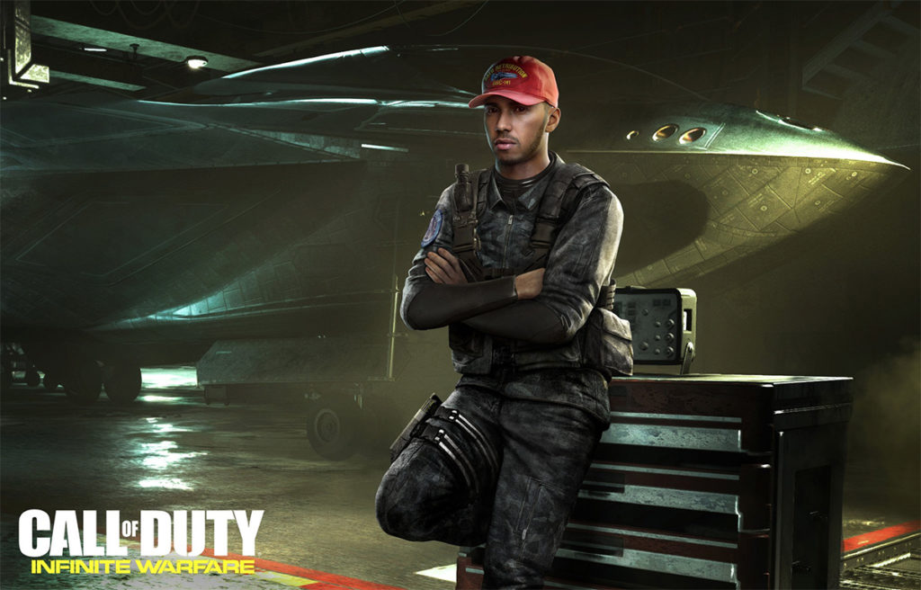 Lewis Hamilton Call of Duty