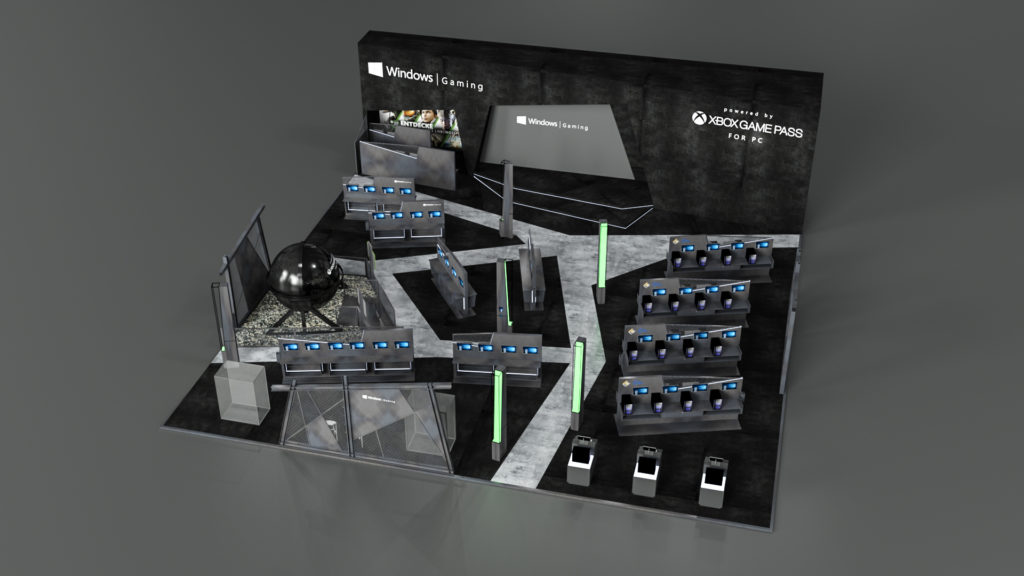 Windows Gaming Booth gamescom 2019