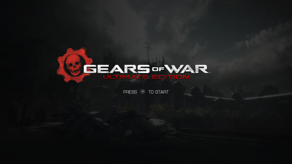 Gears of War Ultimate Edition Startmenü