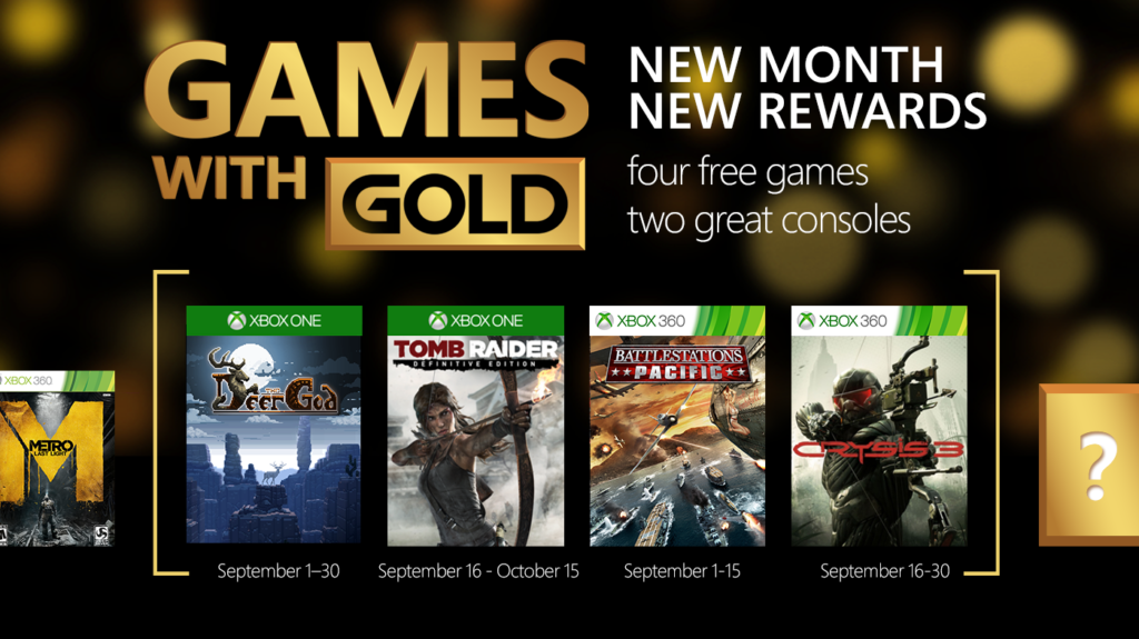 Games with Gold September 2015