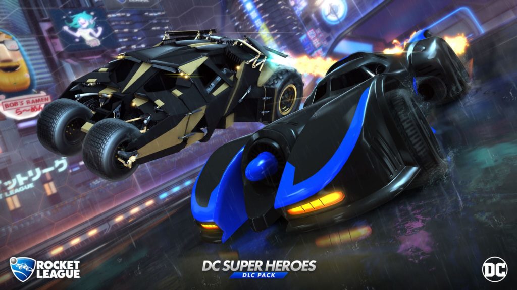 Rocket League DC Comics DLC