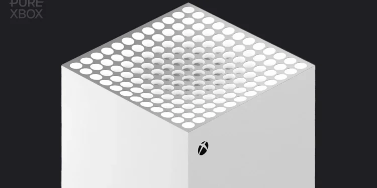Xbox Series X – Erste Bilder einer komplett weißen Konsole, ohne Disk-Laufwerk